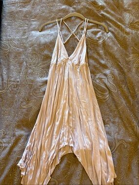 Light Purple Strappy V-Neck Women's Dress
